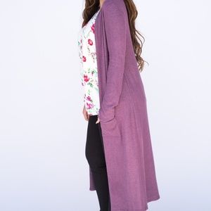 Soft purple duster